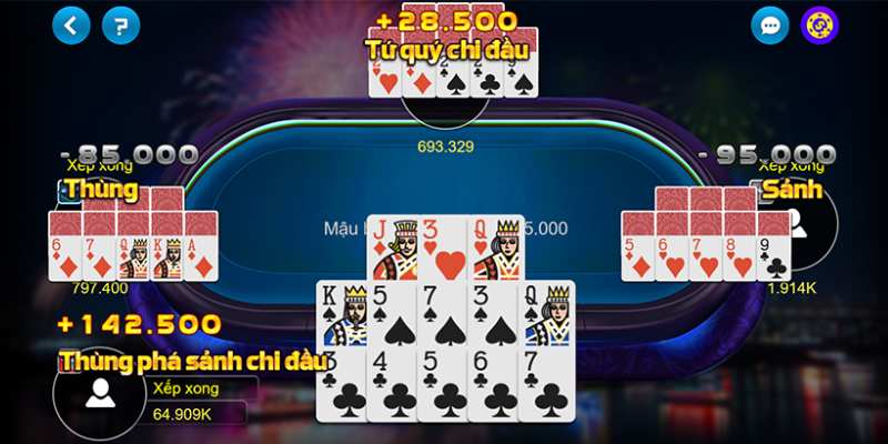 Quy tắc chơi game bài mậu binh 69vn cơ bản cho newbie